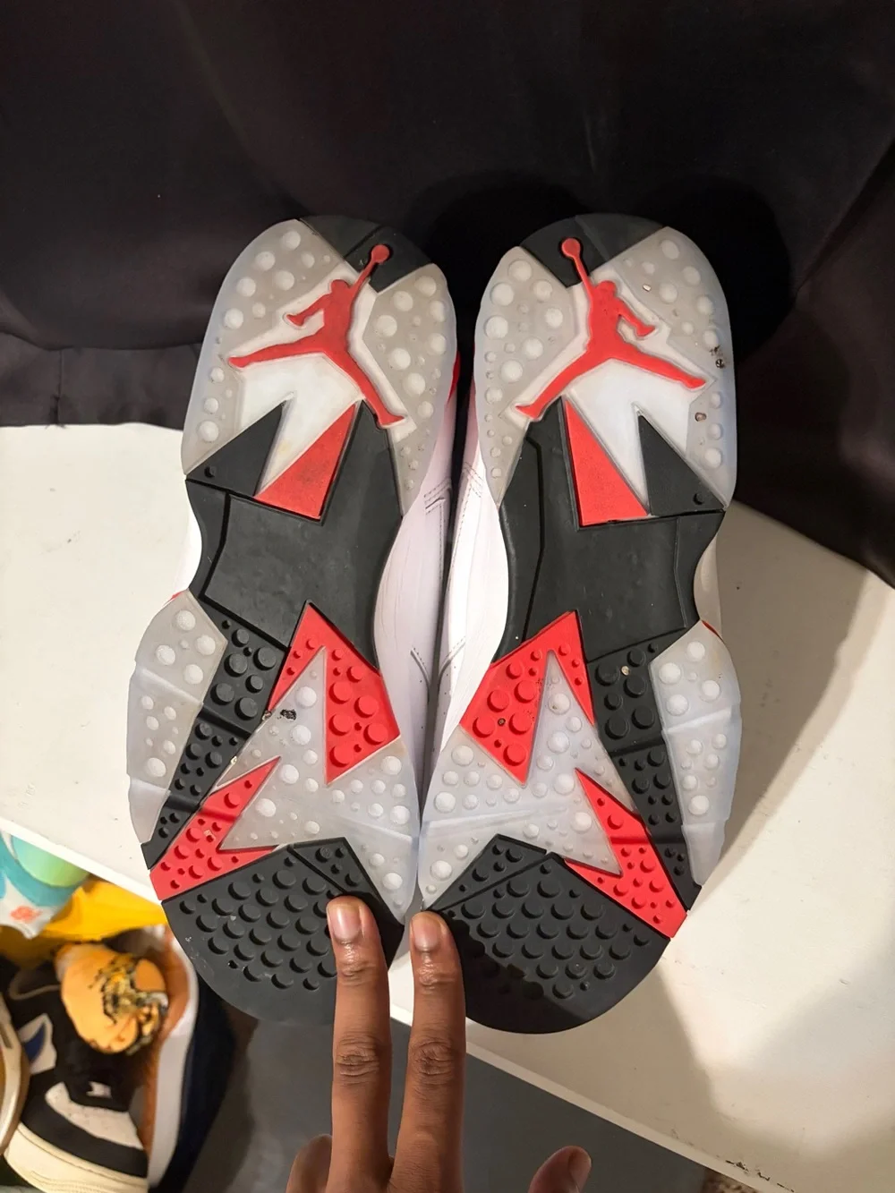 Jordan 7 white infrared